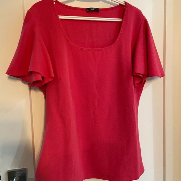 Ruffled Sleeve Top - Picture 2 of 5